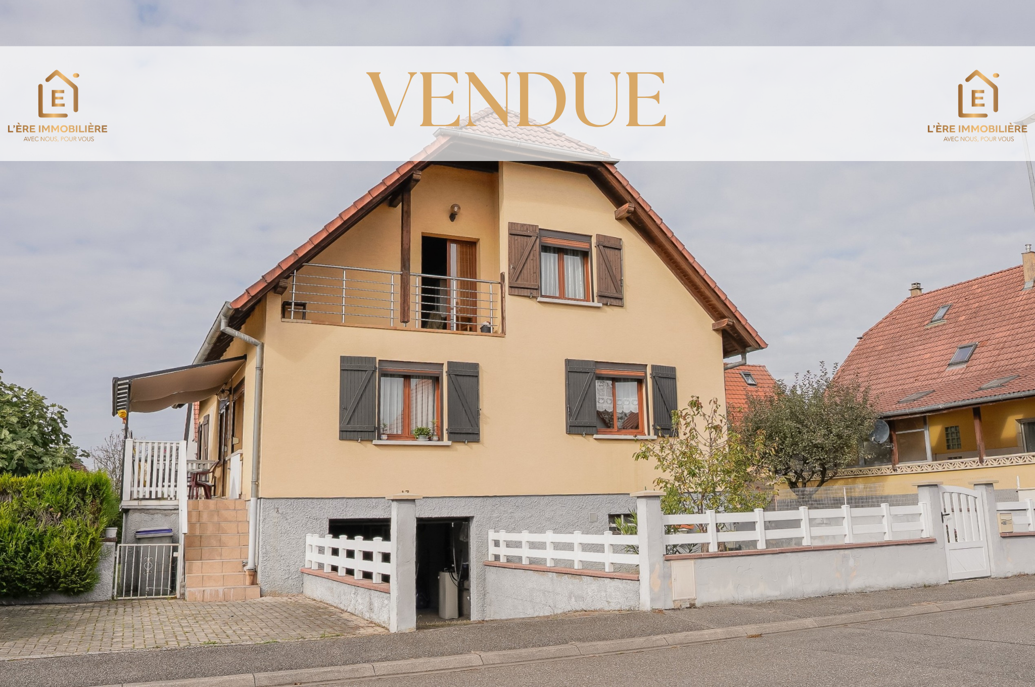 MAISON GEISPOLSHEIM GARE - 5/6 CHAMBRES - 153M2  - 4.34 ARES - GARAGE DOUBLE